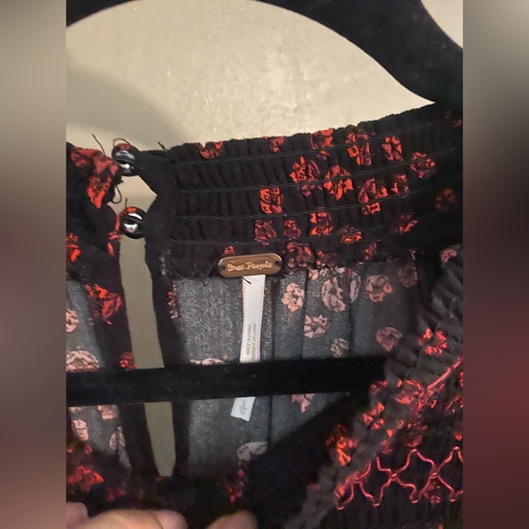 Smocked Free People tunic - Picture 3 of 5